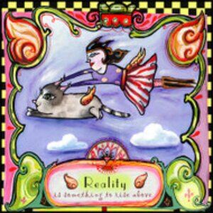 Reality is something to rise above ceramic trivet or wall art 8x8"